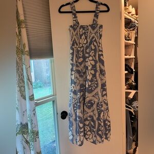 Perfect blue and white summer dress